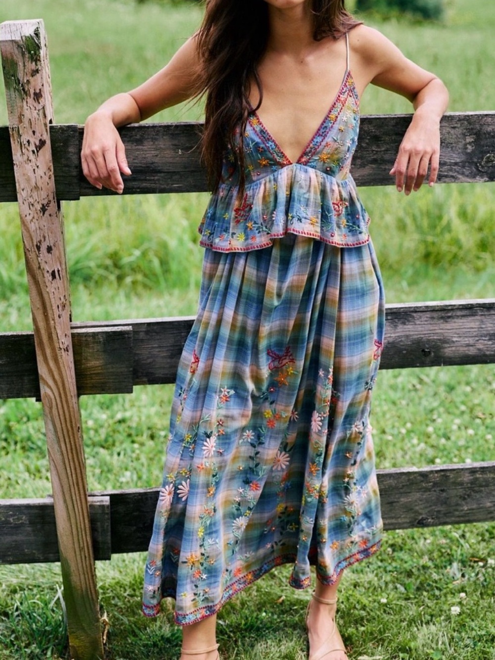 Free People Songs of Summer Maxi Dress - NWT - Picture 3 of 4